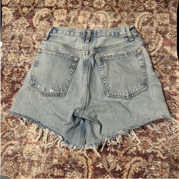 Agolde Riley Short High Rise Sz 25 - Picture 5 of 8